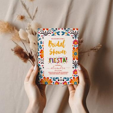 Mexican Fiesta Bridal Shower Invitations