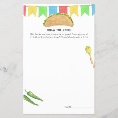 Mexican Fiesta Taco 'bout Love Bridal Shower Game