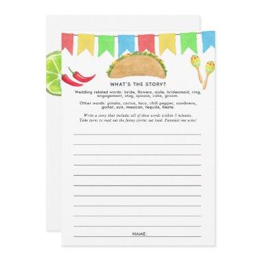 Mexican Fiesta Taco Game Invitations