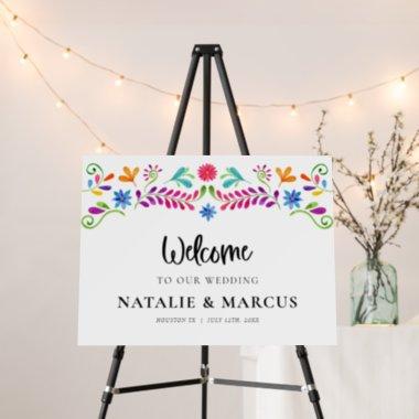 Mexican Fiesta Wedding Welcome Sign