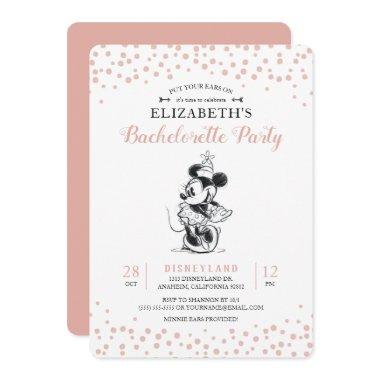 Mickey & Minnie | Pink Confetti Bachelorette Party