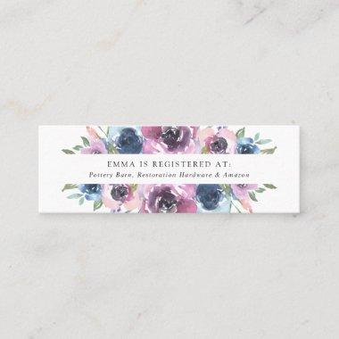 Midnight Blooms | Bridal Registry Invitations