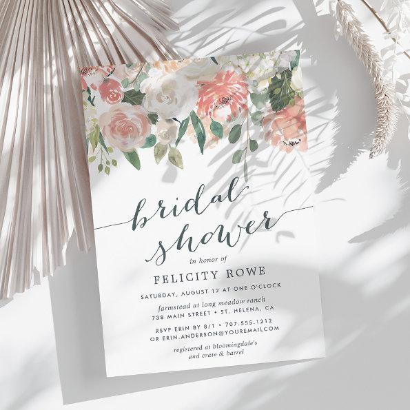 Midsummer Floral | Bridal Shower Invitations