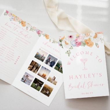 Millie Floral Bridal Shower Game Booklet