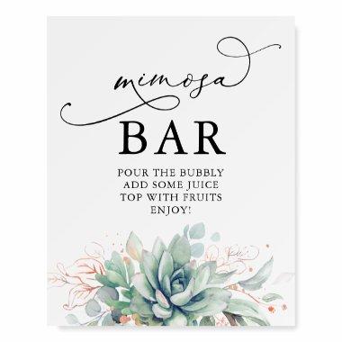 Mimosa Bar Sign For  Brunch