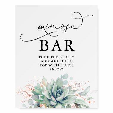 Mimosa Bar Sign For Bridal Shower Brunch