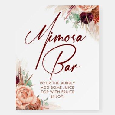 Mimosa Bar Sign For Bridal Shower Brunch