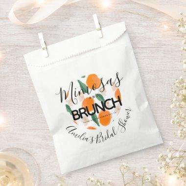 Mimosa Brunch Hand Drawn Bridal Shower   Favor Bag