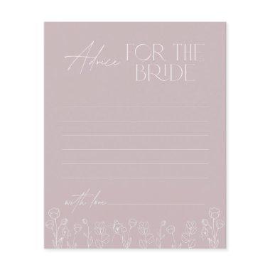 Minimal Boho Floral Advice for the Bride