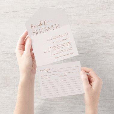 Minimal Boho, Modern, Terracotta,  All In One