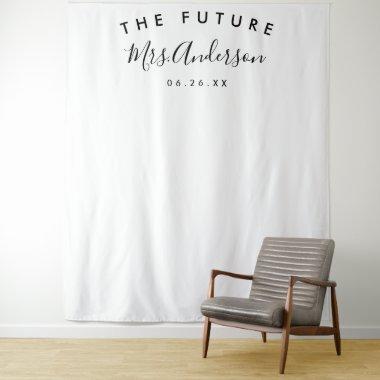 Minimal Bridal Backdrop - Party Decor - Tapestries