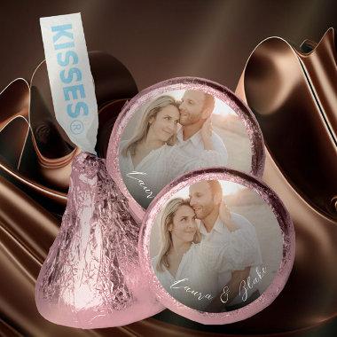 Minimal Chocolate Wedding Favors Kisses