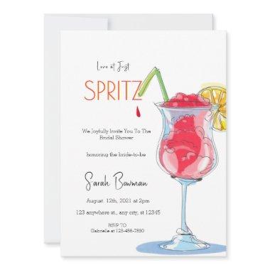 Minimal Elegant Love at First Spritz