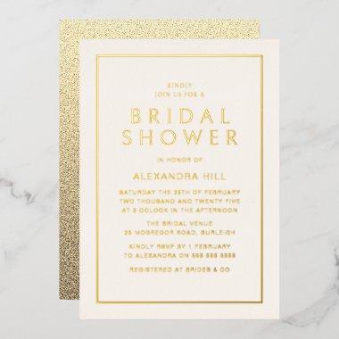 Minimal Modern Gold  Golden Foil