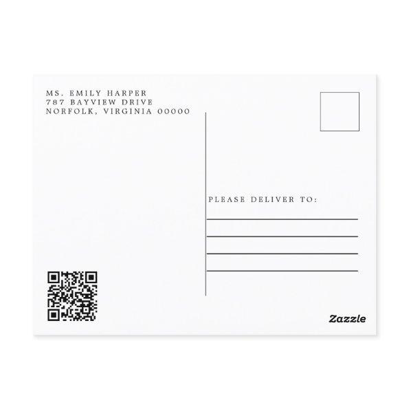 Minimal Modern Script  Invitation Post