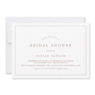 Minimal Rose Typography Horizontal
