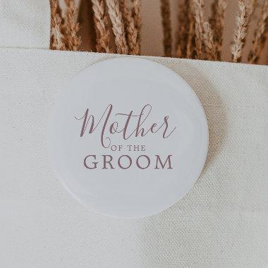 Minimal RoseGold Mother of the Groom Bridal Shower Button