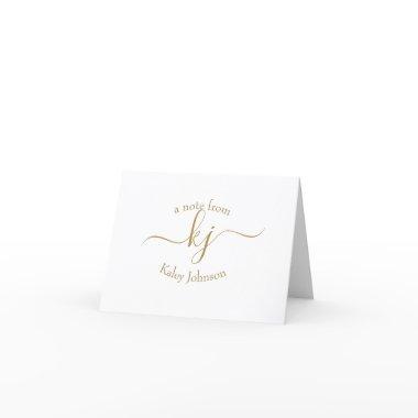 Minimalist Black White 2 Monogram Initial Thank Y Thank You