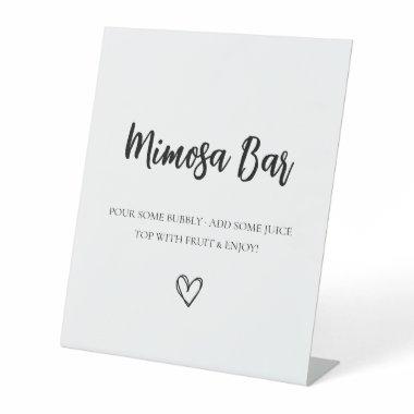 Minimalist  Mimosa Bar Sign