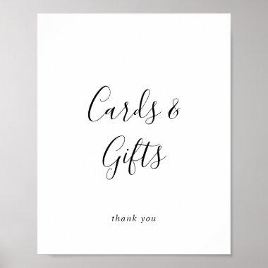 Minimalist Invitations and Gifts Sign