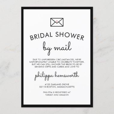 Minimalist Chic Bridal Shower by Mail Invitations