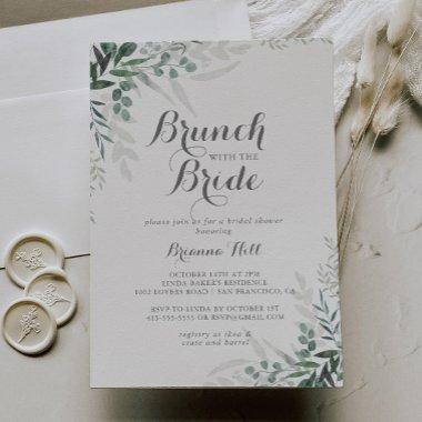 Minimalist Eucalyptus Brunch with the Bride Shower