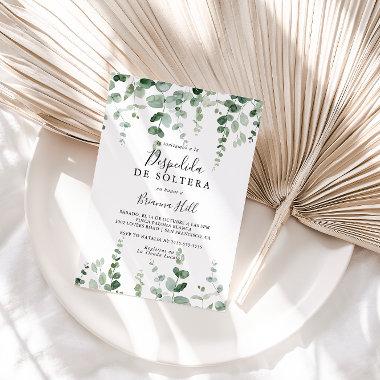 Minimalist Green Eucalyptus Spanish