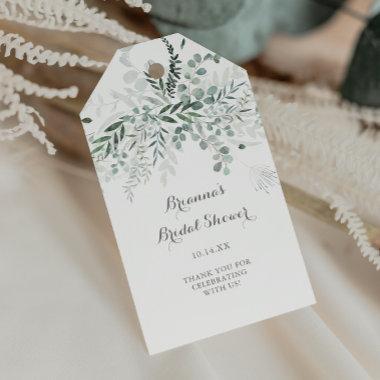 Minimalist Greenery Eucalyptus  Gift Tags