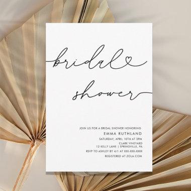 Minimalist Handwritten Heart