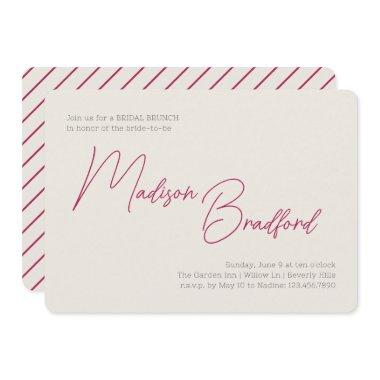Minimalist Handwritten Script Pink