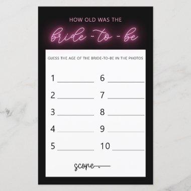 Minimalist How old was the bride shower game