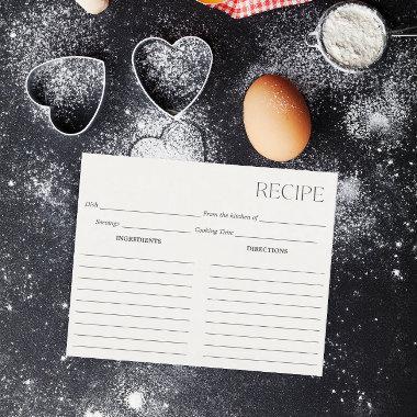 Minimalist Ivory Recipe
