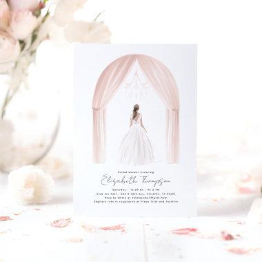 Minimalist Moder Romantic Bridal Shower Invitations