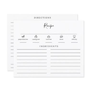 Minimalist Modern  Insert Recipe