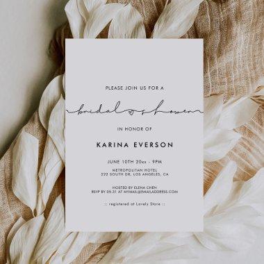 Minimalist modern  Invitation Post