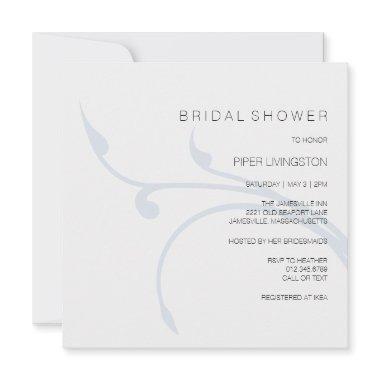 Minimalist & Modern Bridal Shower Invitations