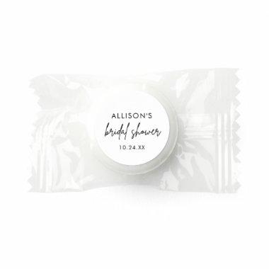 Minimalist Modern Bridal Shower Life Saver® Mints