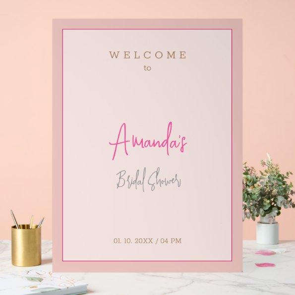 Minimalist Modern Cute  Acrylic Sign