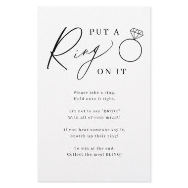 Minimalist put a ring on it  game