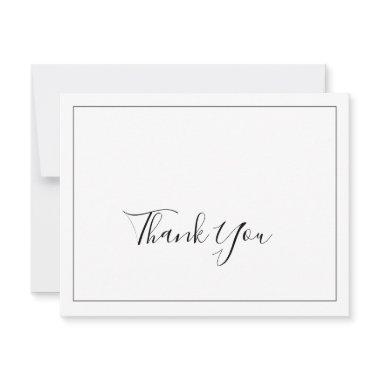 Minimalist Thank You