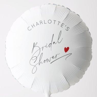 Minimalist Valentines Day  modern Balloon