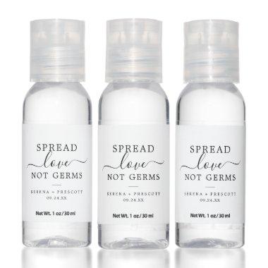 Minimalist Wedding Favor Hand Sanitizer