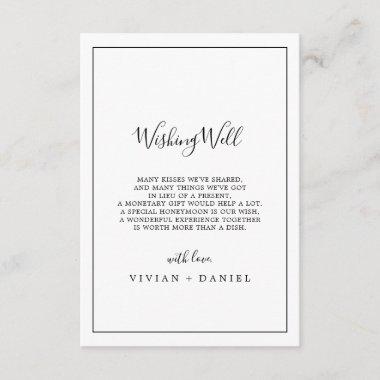 Minimalist Wedding Wishing Well Invitations