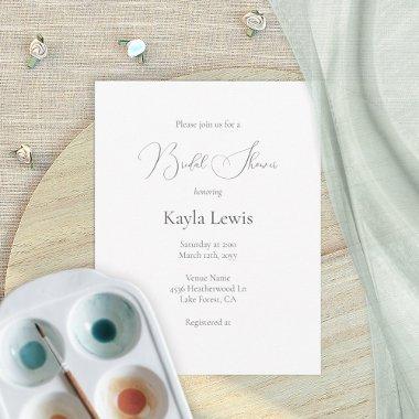 Minimalistic, Elegant Script Font