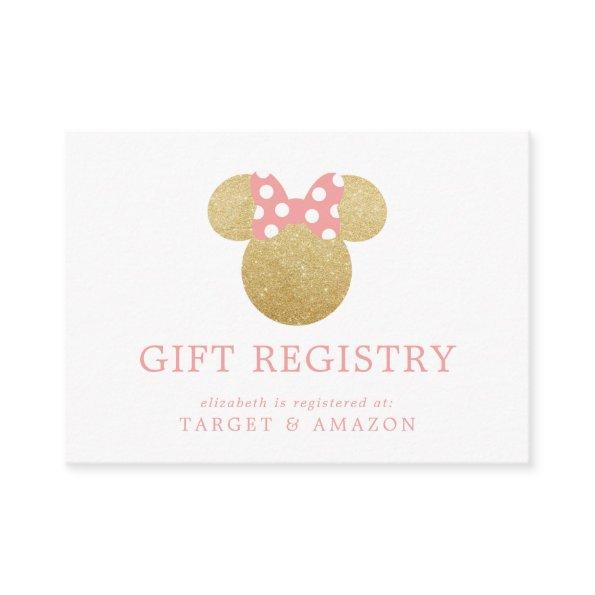 Minnie Mouse |  Gift Registry Enclosure