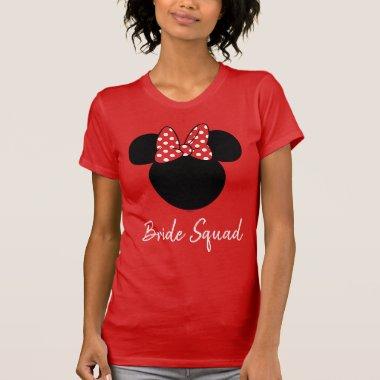 Minnie Mouse | Bride Squad Script T-Shirt