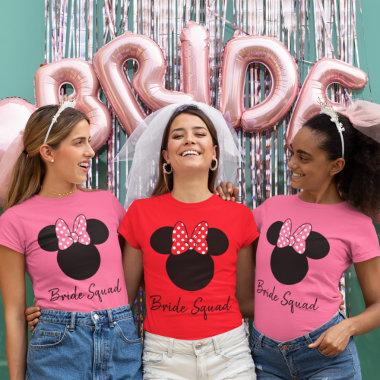 Minnie Mouse | Bride Squad Script T-Shirt