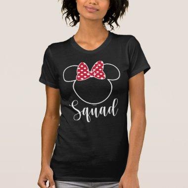 Minnie Mouse | Bride Squad Script T-Shirt