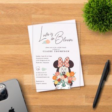 Minnie Mouse | Love is in Bloom  Acrylic