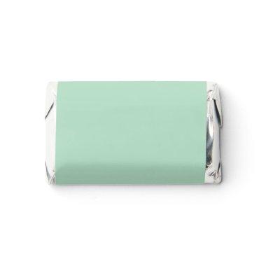 Mint Green Custom Chocolate Wrappers Hershey's Miniatures